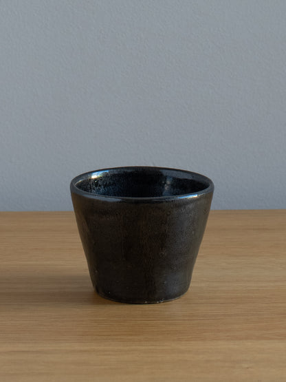 Angled Tea Cup - Black