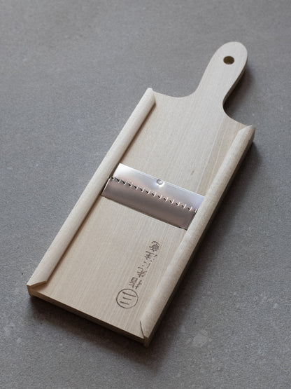 Wooden Daikon Julienne Shredder