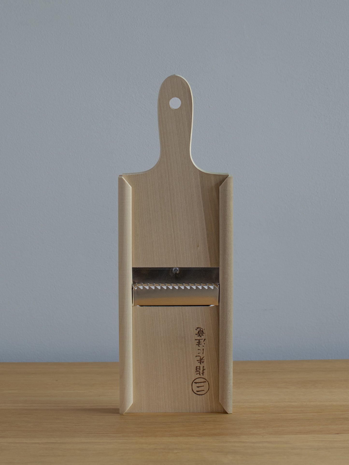 Wooden Daikon Julienne Shredder