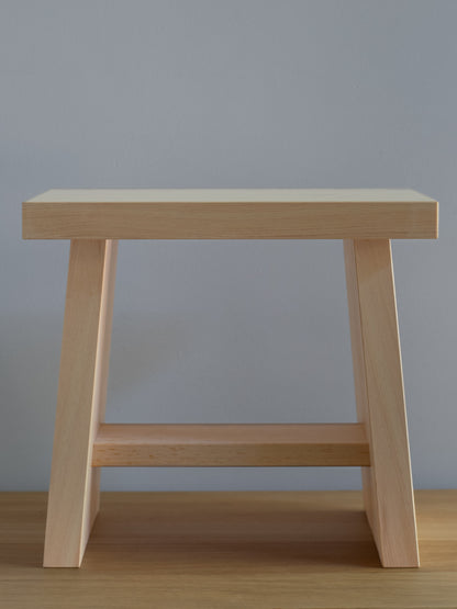 Hinoki Cypress Bath Stool - Tall