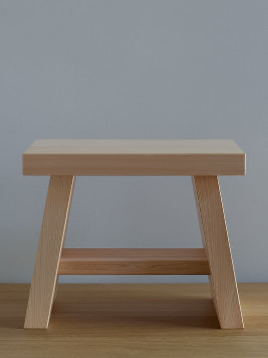 Hinoki Cypress Bath Stool