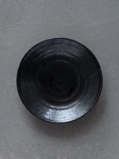 Black Footed Plate - Medium