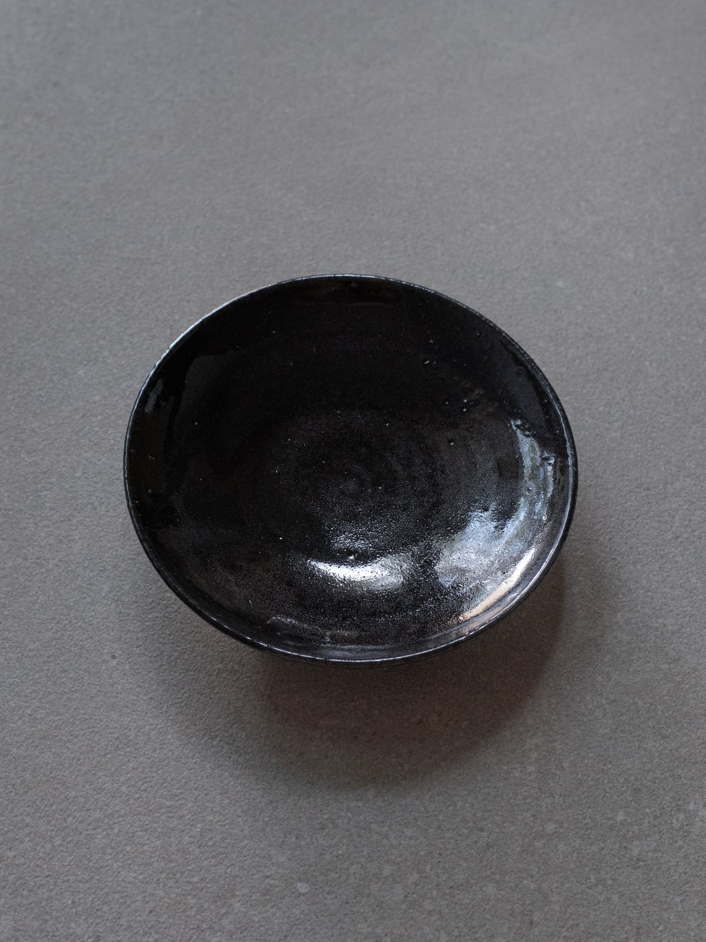 Black Footed Plate - Small