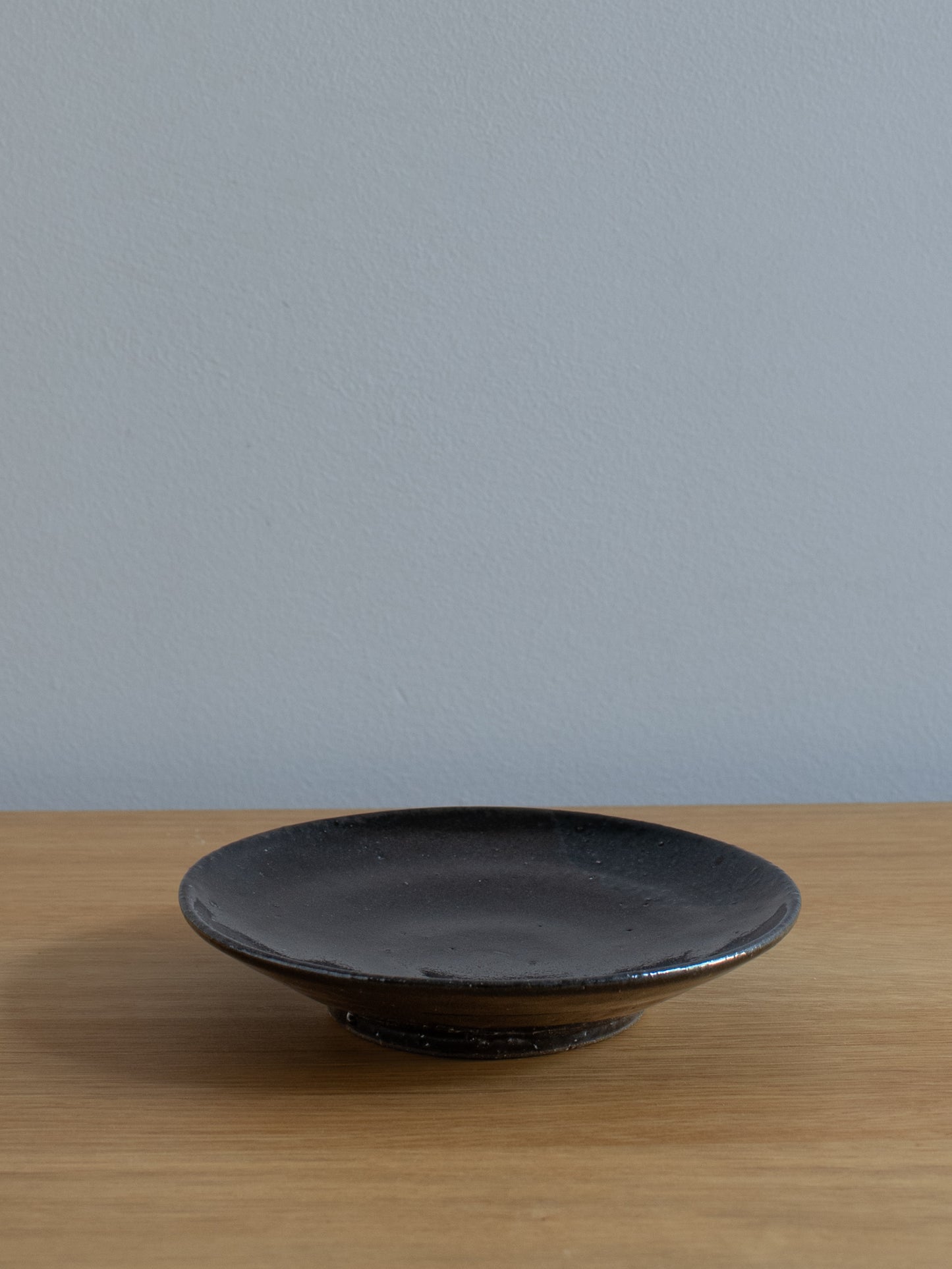 Black Footed Plate - Small