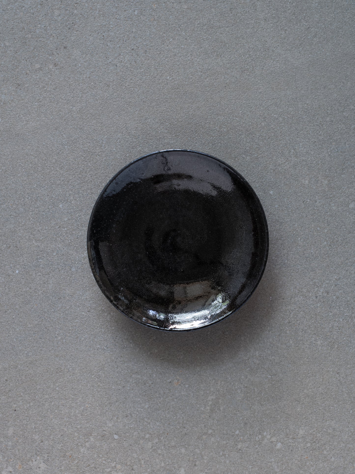 Black Footed Plate - Small