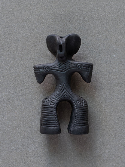 Heart-Shaped Jomon Dogu Figurine - Small