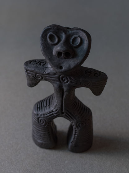 Heart-Shaped Jomon Dogu Figurine - Small