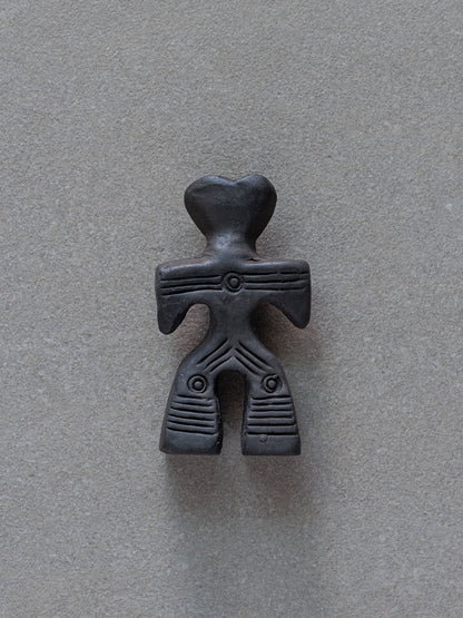 Heart-Shaped Jomon Dogu Figurine - X-Small