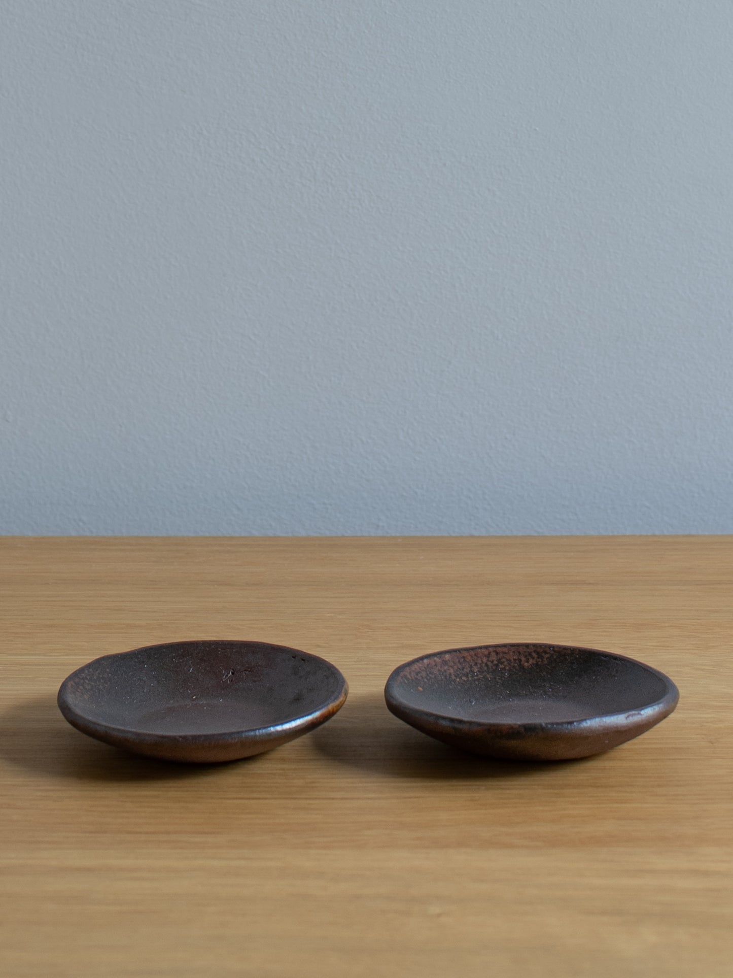 Antique Bizen Ware Dish (Set of 2)