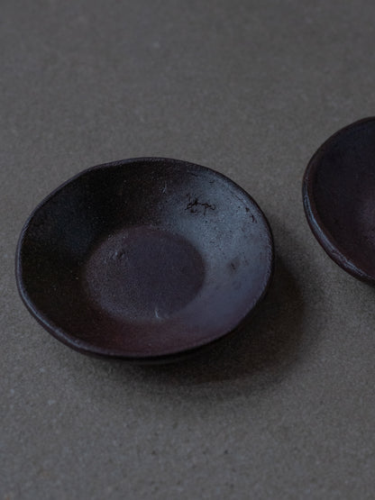 Antique Bizen Ware Dish (Set of 2)