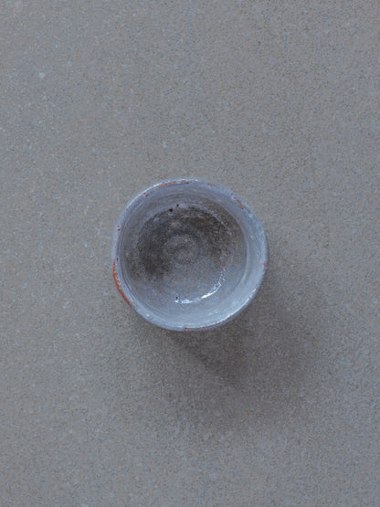 Antique Sake Cup - Grey