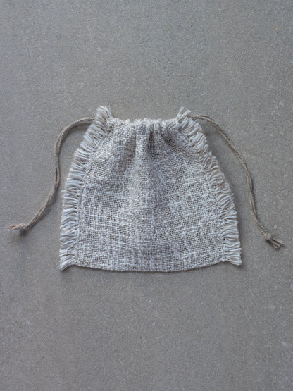 Handwoven Drawstring Bag - Celia