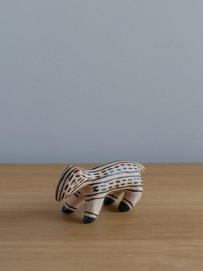 Karajá Ceramic Sculpture - Medium Tapir