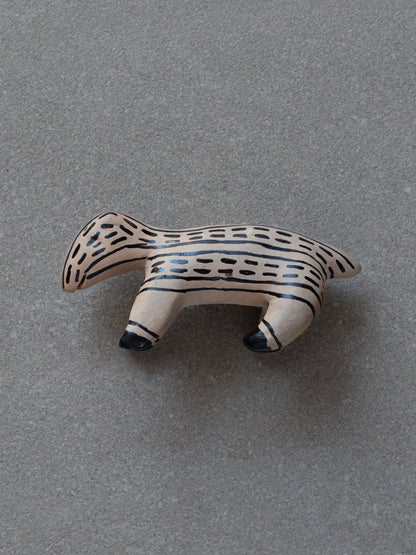 Karajá Ceramic Sculpture - Medium Tapir