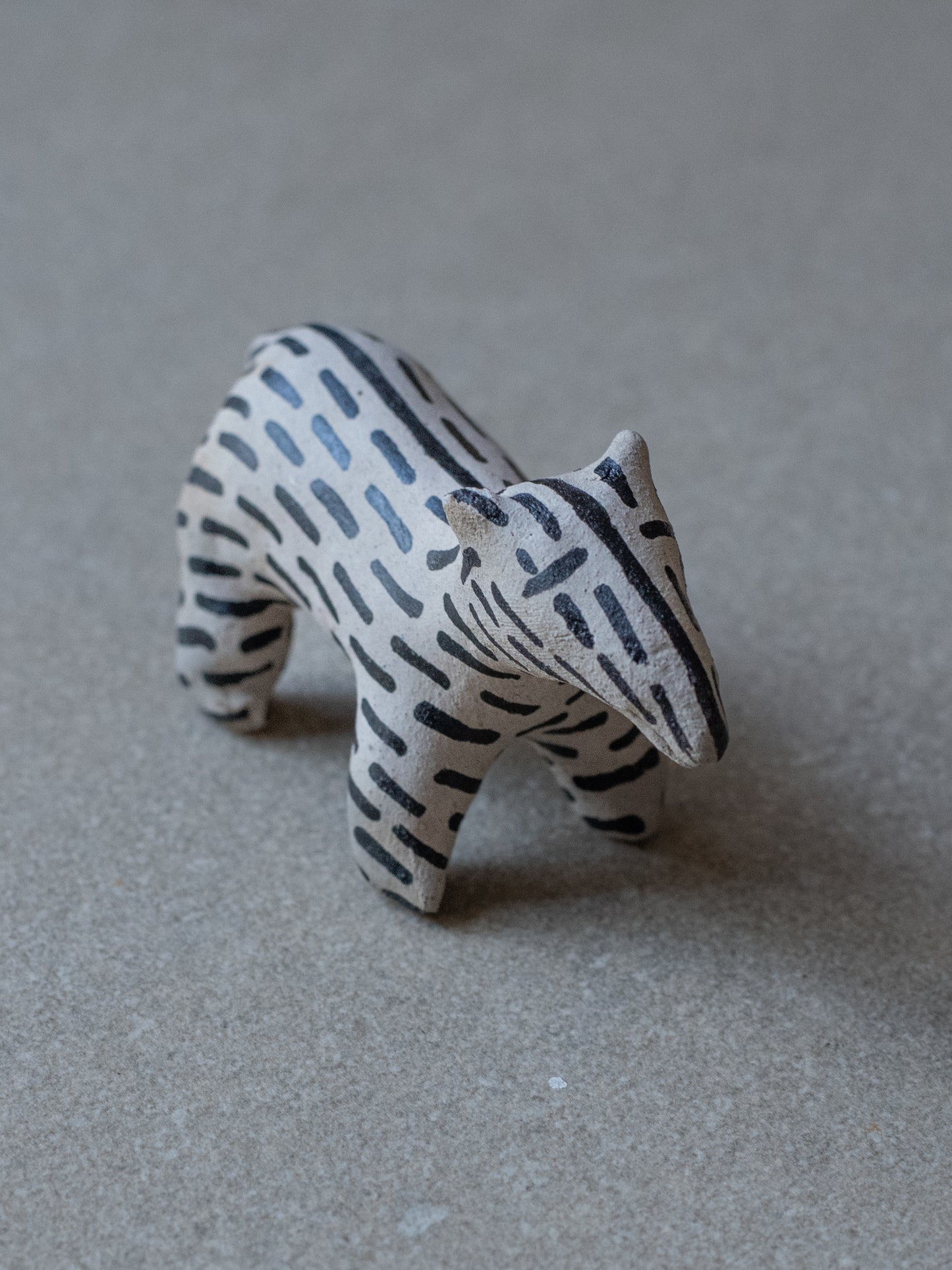 Karajá Ceramic Sculpture - Small Tapir