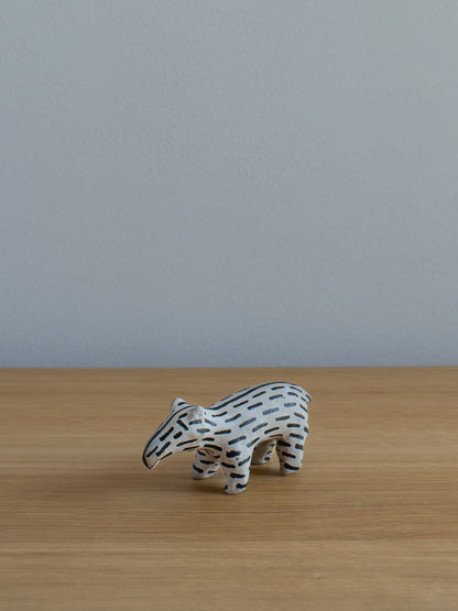 Karajá Ceramic Sculpture - Small Tapir