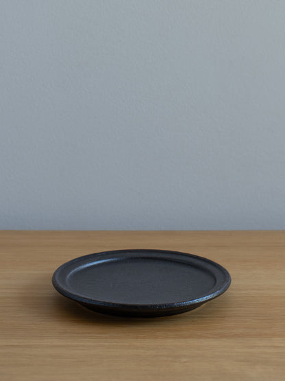 Black Le Temps Plate - Small