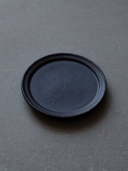 Black Le Temps Plate - Small