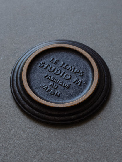 Black Le Temps Plate - Small