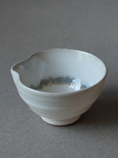 White Katakuchi Bowl