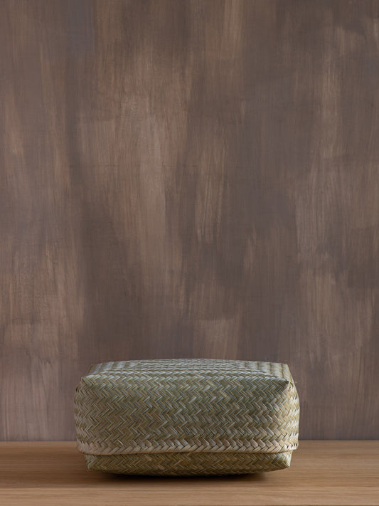 Lidded Bamboo Basket - Large (Wholesale)