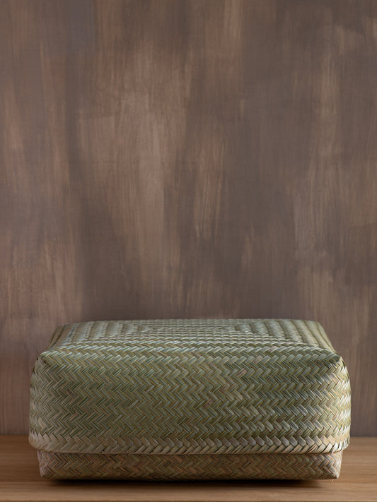 Lidded Bamboo Basket - XL (Wholesale)