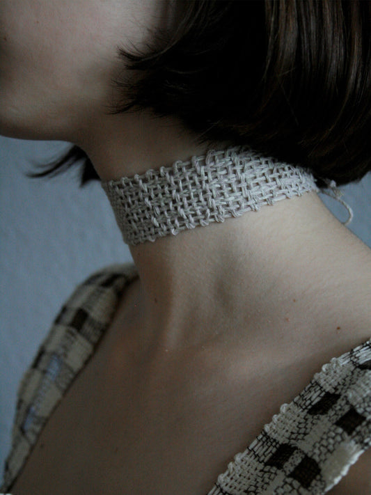 Split Paper Collar - Linen (Wholesale)